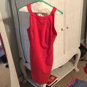 Pink open back Zara dress